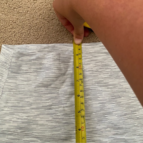 Lululemon Wunder Under Crop High-Rise *Roll Down Scallop Full-On Luxtreme 23" - Picture 12 of 14